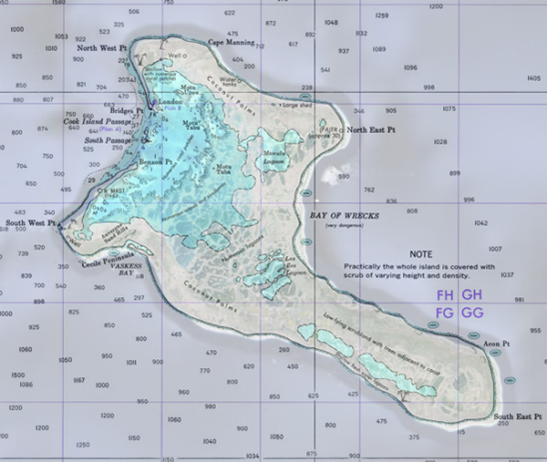 Map of Kiribati