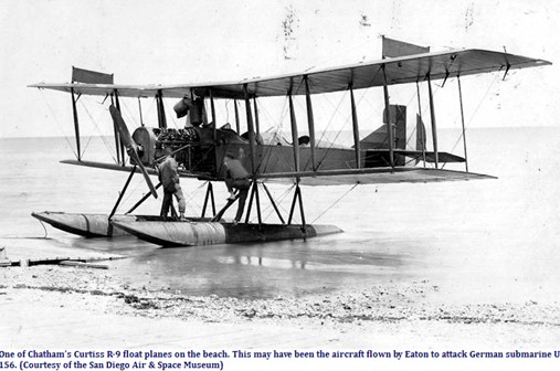 Curtiss R-9. This may be Captain Eaton’s float plane. (San Diego Air and Space Museum)