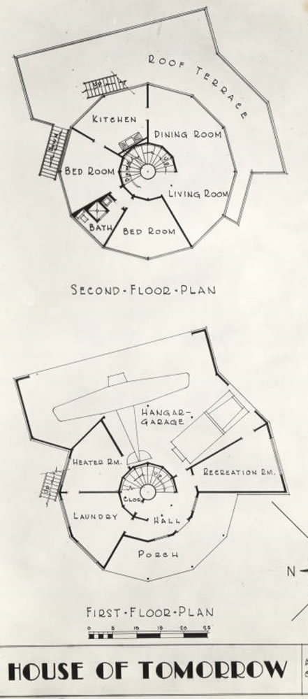 The House of Tomorrow Blueprints